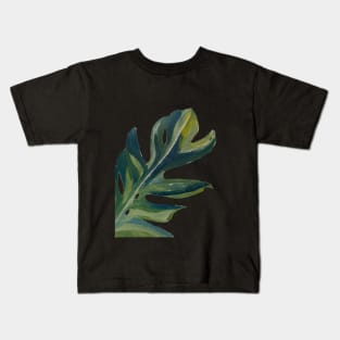 Monstera Plant Leaf Monstera Leaves Kids T-Shirt